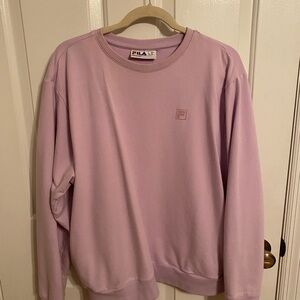 FILA Women’s Light Purple Crewneck Sweatshirt